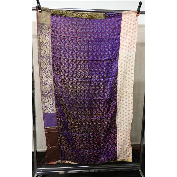 Geometric Shape Design Fabric Quilt or Throw 38" x 64"