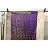 Image 2 : Geometric Shape Design Fabric Quilt or Throw 38" x 64"