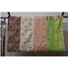 Image 5 : Geometric Shape Design Fabric Quilt or Throw 38" x 64"