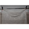 Image 2 : White Fabric Wrap or Throw 39" x 100"