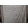 Image 3 : White Fabric Wrap or Throw 39" x 100"