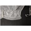 Image 9 : White Fabric Wrap or Throw 39" x 100"