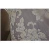 Image 10 : Floral Design Fabric Cover or Throw 76" x 82"