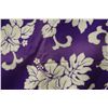 Image 13 : Floral Design Fabric Cover or Throw 76" x 82"