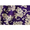 Image 6 : Floral Design Fabric Cover or Throw 76" x 82"