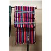 Image 11 : Qty 4 Fabric Wraps or Throws w/ Fringes, Misc Design & Sizes
