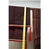 Image 4 : Qty 4 Fabric Wraps or Throws w/ Fringes, Misc Design & Sizes