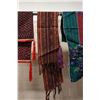 Image 5 : Qty 4 Fabric Wraps or Throws w/ Fringes, Misc Design & Sizes
