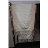 Image 2 : Qty 2 Fabric Wraps or Throws w/ Fringes, Misc Design & Sizes