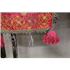 Image 3 : Qty 3 Fabric Wraps or Throws w/ Fringes, Misc Design & Sizes
