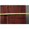 Image 9 : Red Floral Design Fabric Wrap or Throw 55" x 100"