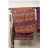 Image 2 : Qty 3 Fabric Wraps or Throws, Misc Design & Sizes