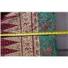 Image 7 : Qty 2 Fabric Wraps or Throws, Open Ended, Misc Design & Sizes