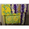 Image 1 : Qty 2 Fabric Wraps or Throws, Misc Design & Sizes
