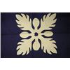Image 21 : Hawaiian Floral Quilt 99" x 99" w/ 2 Matching Pillowcases