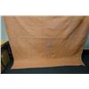 Image 23 : Orange Hawaiian Floral Quilt 93" x 90"