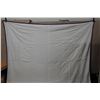 Image 30 : Blue & White Applique Floral Quilt 102" x 94"