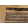 Image 2 : Qty 9 Carved Screen Strip Sections