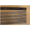 Image 3 : Qty 9 Carved Screen Strip Sections