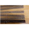 Image 4 : Qty 9 Carved Screen Strip Sections