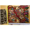 Image 15 : Qty 7 Woven Shoulder Tote Bags, Misc Styles & Sizes