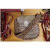 Image 4 : Qty 7 Woven Shoulder Tote Bags, Misc Styles & Sizes