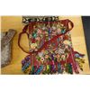 Image 5 : Qty 7 Woven Shoulder Tote Bags, Misc Styles & Sizes
