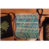 Image 5 : Qty 10 Woven Shoulder Tote Bags, Misc Styles & Sizes