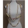 Image 1 : Qty 3 Shell Lei, Misc Shells & Sizes