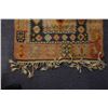 Image 7 : Geometric Shaped Area Rug w/ Fringe 59" x 33"