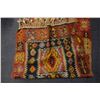 Image 8 : Geometric Shaped Area Rug w/ Fringe 59" x 33"