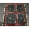 Image 1 : Geometric Shaped Area Rug w/ Fringe 47" x 50"