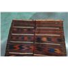 Image 5 : Geometric Shaped Area Rug w/ Fringe 52" x 138"