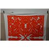 Image 2 : Hawaiian Floral Design Fabric Cover or Throw 71" x 96"