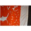Image 9 : Hawaiian Floral Design Fabric Cover or Throw 71" x 96"