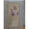Image 4 : Qty 3 Floral Artworks by Artist Wren w/ Stamp & COA, Unframed 12" x 20"