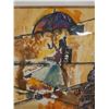 Image 3 : Abstract City Scene Artwork, Unframed 11" x 14"
