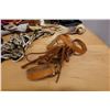 Image 10 : Multiple Belts, Ties, etc Misc Styles, Materials & Sizes