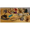 Image 1 : Multiple Belts, Ties, etc Misc Styles, Materials & Sizes