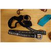 Image 2 : Multiple Belts, Ties, etc Misc Styles, Materials & Sizes