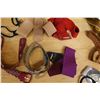 Image 4 : Multiple Belts, Ties, etc Misc Styles, Materials & Sizes