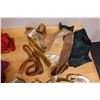 Image 5 : Multiple Belts, Ties, etc Misc Styles, Materials & Sizes