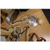 Image 6 : Multiple Belts, Ties, etc Misc Styles, Materials & Sizes