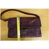 Image 18 : MiuMiu Italy Pattina Crocodile-Embossed Leather Shoulder Bag w/ Dust Bag 11" x 7"
