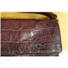 Image 19 : MiuMiu Italy Pattina Crocodile-Embossed Leather Shoulder Bag w/ Dust Bag 11" x 7"