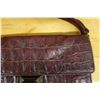 Image 22 : MiuMiu Italy Pattina Crocodile-Embossed Leather Shoulder Bag w/ Dust Bag 11" x 7"