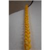 Image 5 : Yellow Twisted Mongo (?) Shell Lei 44"L