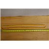 Image 7 : Yellow Twisted Mongo (?) Shell Lei 44"L