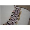 Image 3 : Traditional Shell Money Lei Necklace 24"L