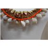 Image 4 : Cowrie Shell Necklace on a Woven Cord 32"L
